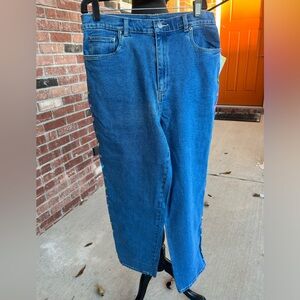 New with tags Quacker Factory floral embellished jeans ladies size 14